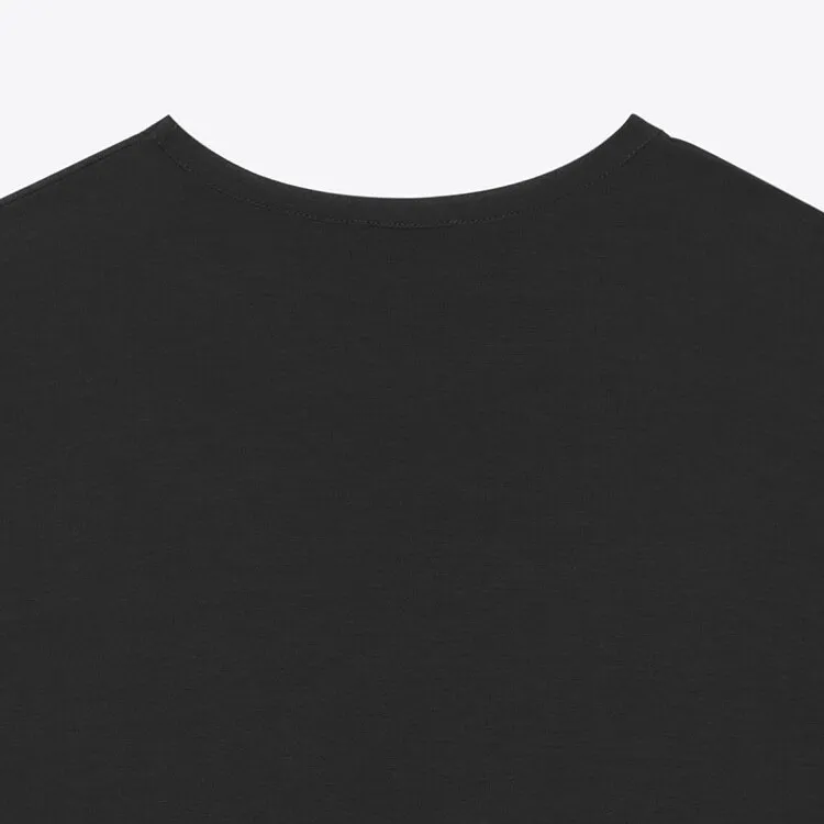 SAINT LAURENT Crewneck Short Sleeved T Shirt-8