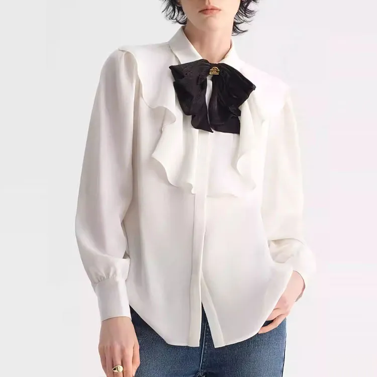KARL LAGERFELD / Karl Lagerfeld Jeans Shirts Women's White-3