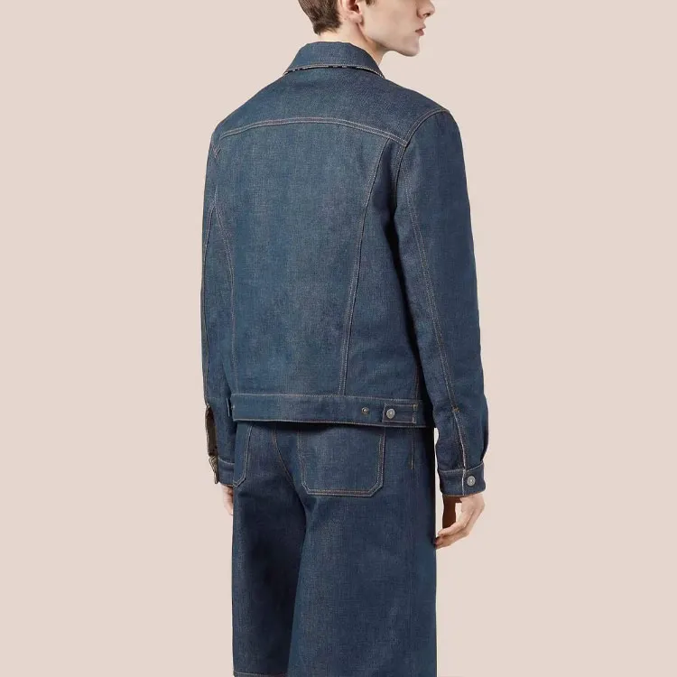 GUCCI Denim Jacket Men's Multicolor-7