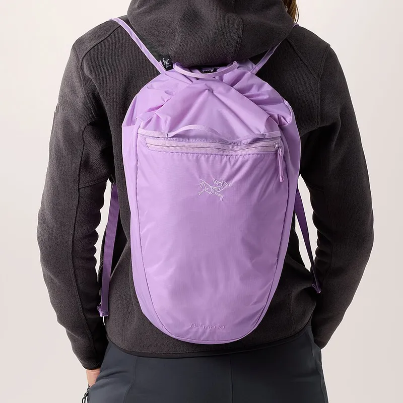 Arcteryx PU With Silicone Backpack Unisex Light Purple-4