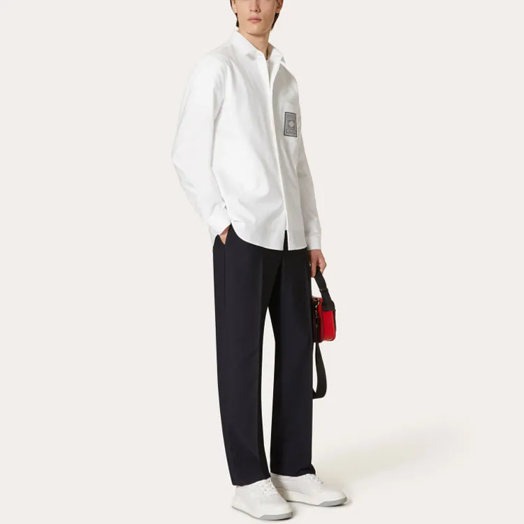 Valentino Straight Leg Trousers-4