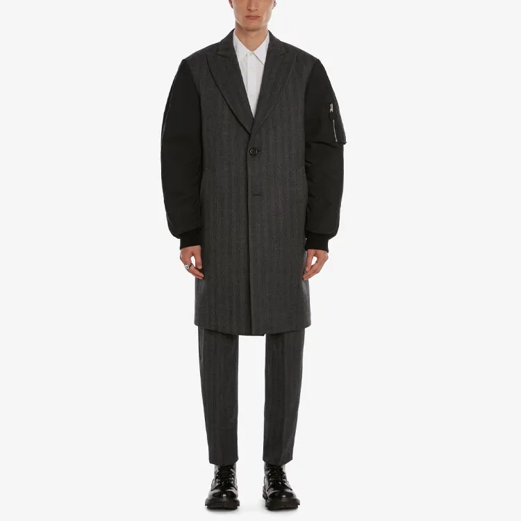 Alexander McQueen SS22 Parka Coat Men's Black-1