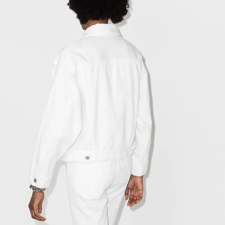 MM6 Maison Margiela Denim Jackets Women's White-2