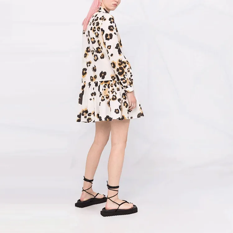 MOSCHINO Long-Sleeved Dresses Women's Multicolor-3