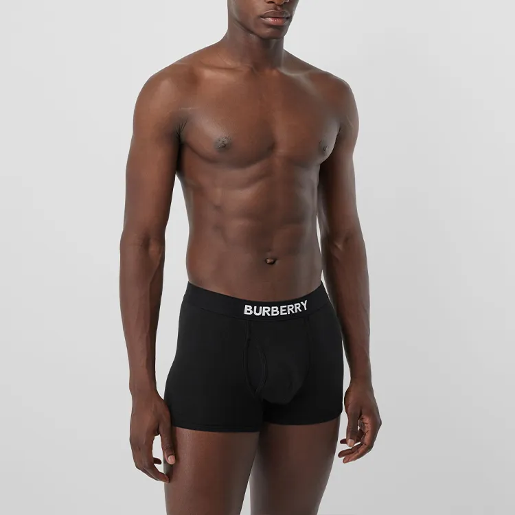 Burberry SS22 Underpants Men's 1 Pack Black-1