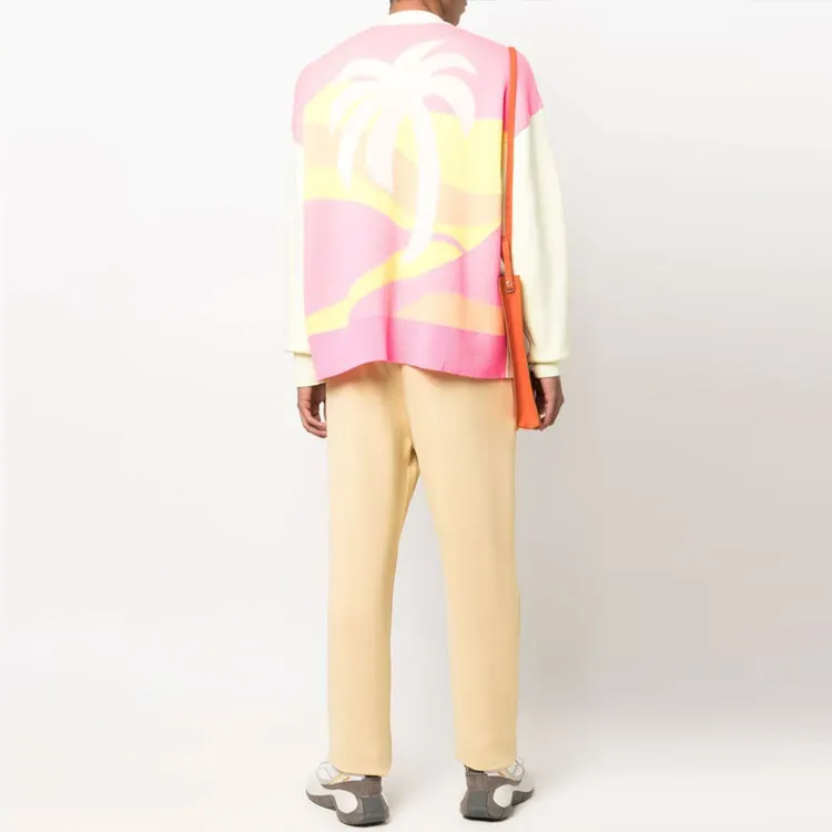 PALM ANGELS Intarsia Palm Sweater-3