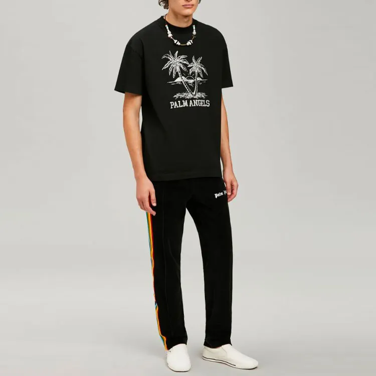 PALM ANGELS Sunset Palms T shirt-1