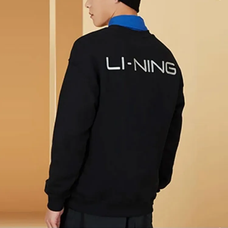 LiNing China Li Ning Sweatshirts Unisex Black-4