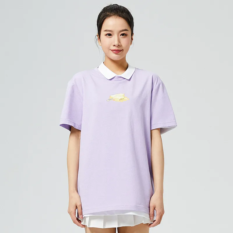 Erke T Shirts Unisex Air Purple-3