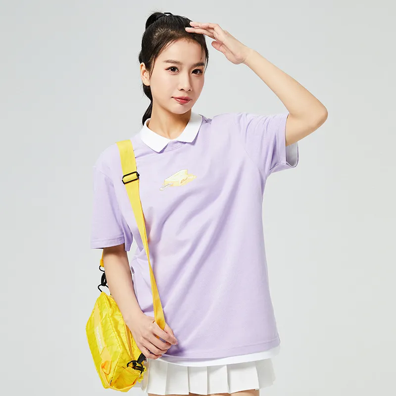 Erke T Shirts Unisex Air Purple-4