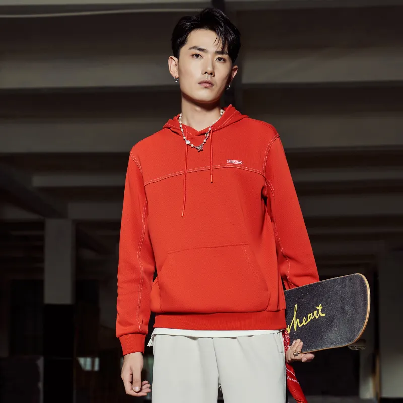 Erke Sweatshirt Men's Amber Orange-3