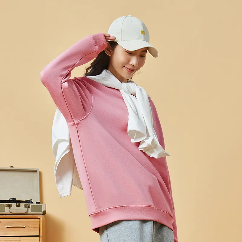 Erke Sweatshirt Men's Pastel Pink-4