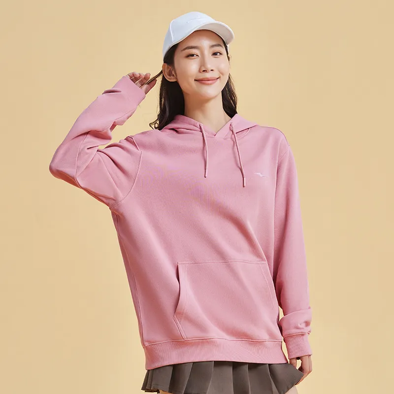 Erke Color Museum Collection Sports Life Collection Sweatshirt Men's Pastel Pink-2