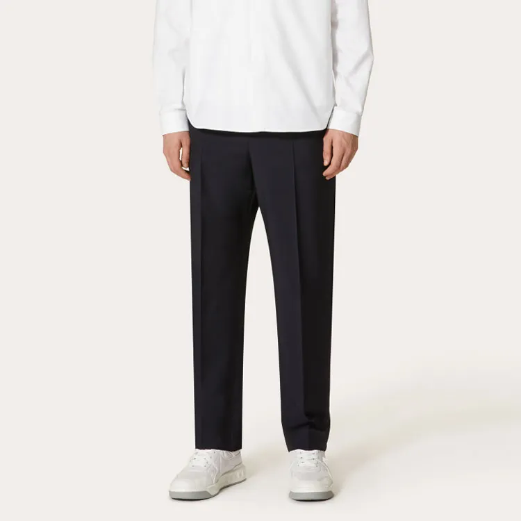 Valentino Straight Leg Trousers-3