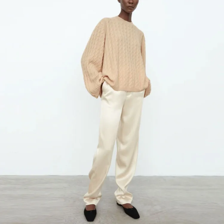 TOTEME FW21 Sweater Women's Beige-1