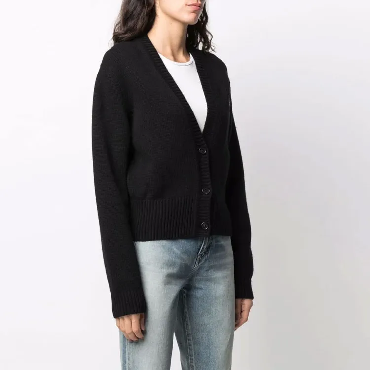 SAINT LAURENT FW21 Sweater Women's Black-4