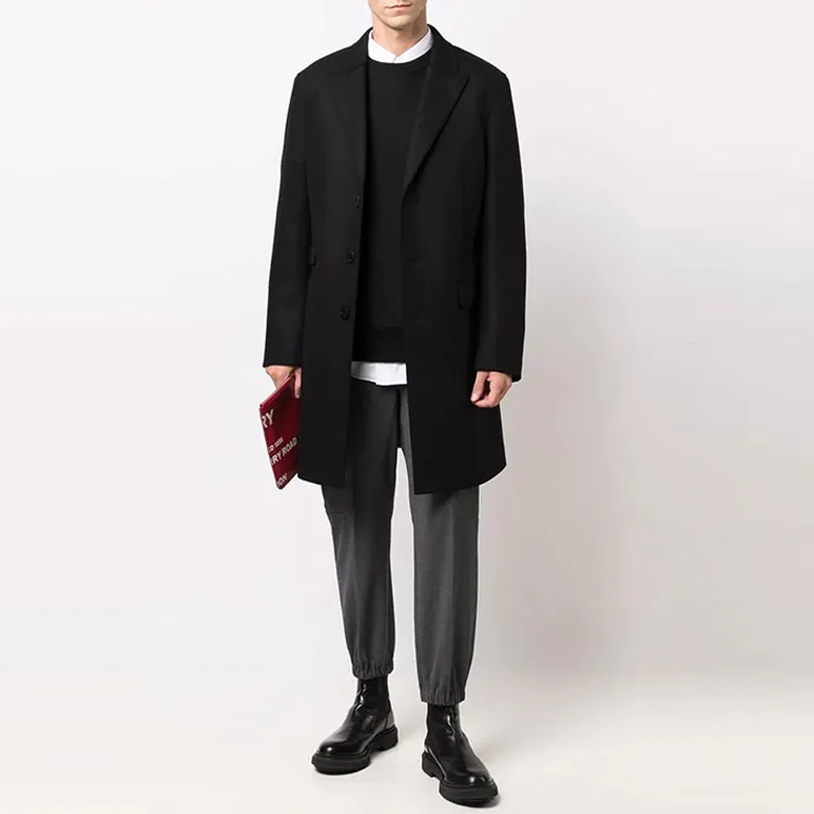 Neil Barrett Coats Men Black-2