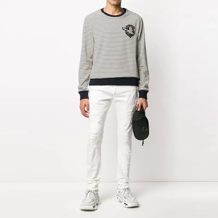 BALMAIN Jeans Men White-1