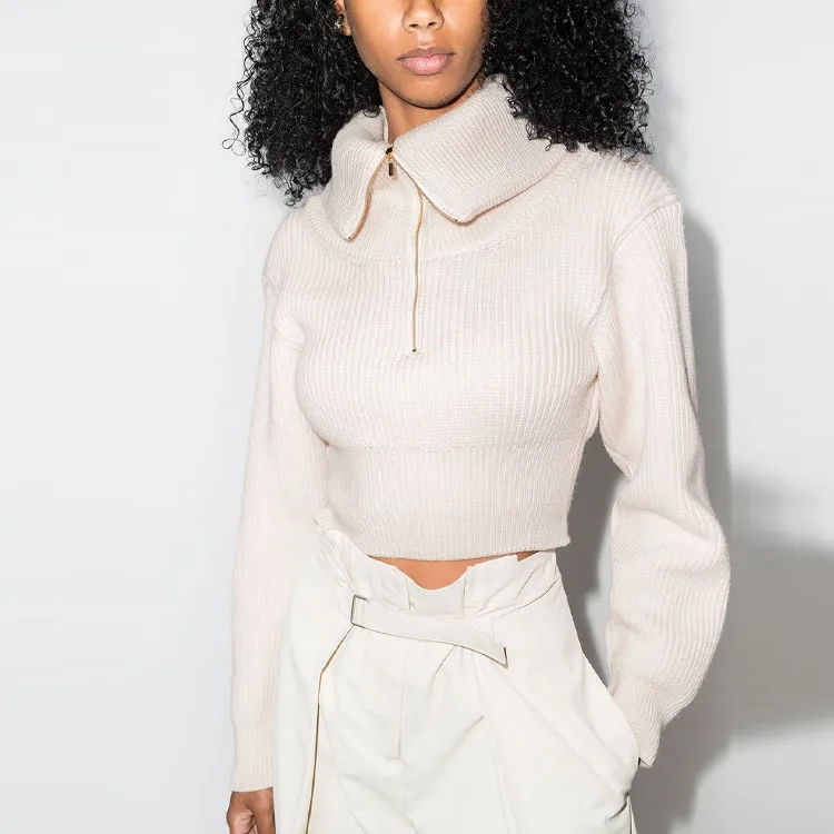 Jacquemus Risoul Double Collar Sweater-1