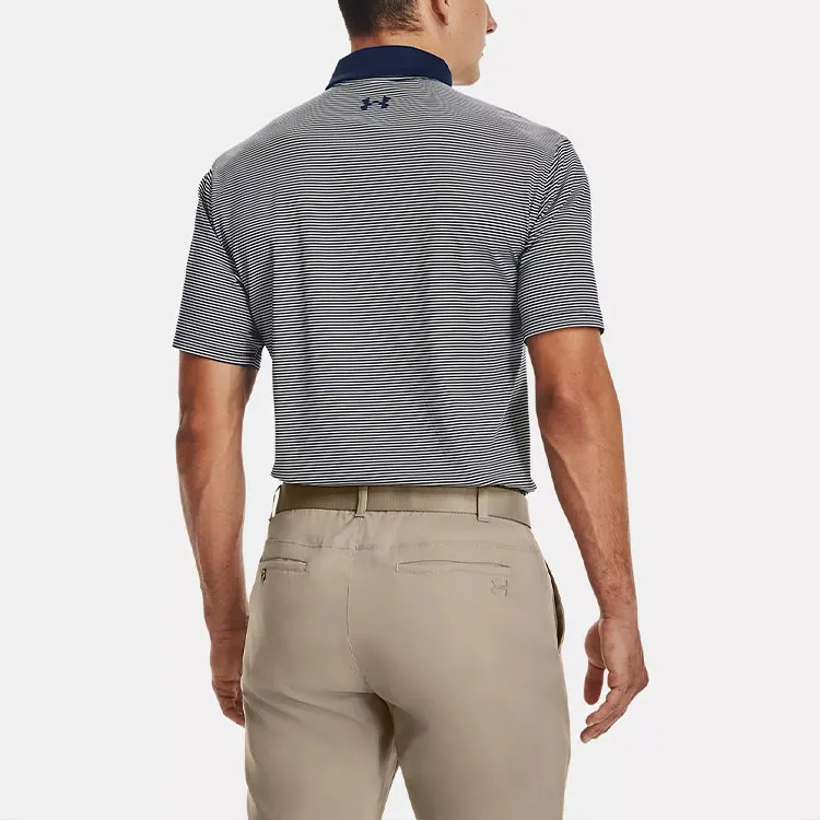 Under Armour Performance Polo Shirts Men Collegiate Blue-4