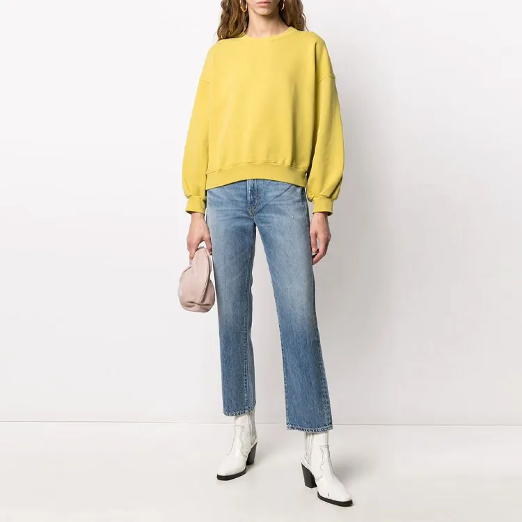 AGOLDE Sweatshirts Women's Yellow-1