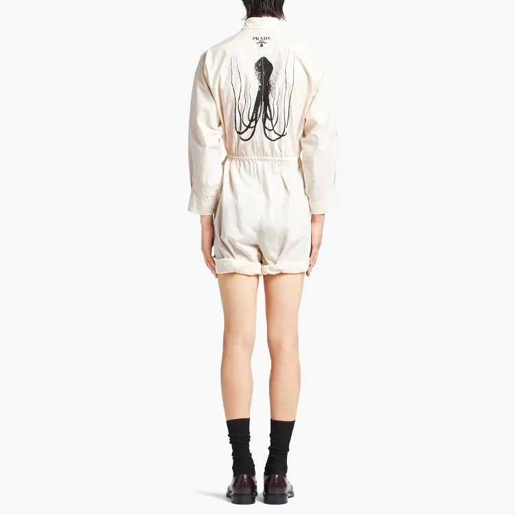 PRADA Jumpsuits Men White-2