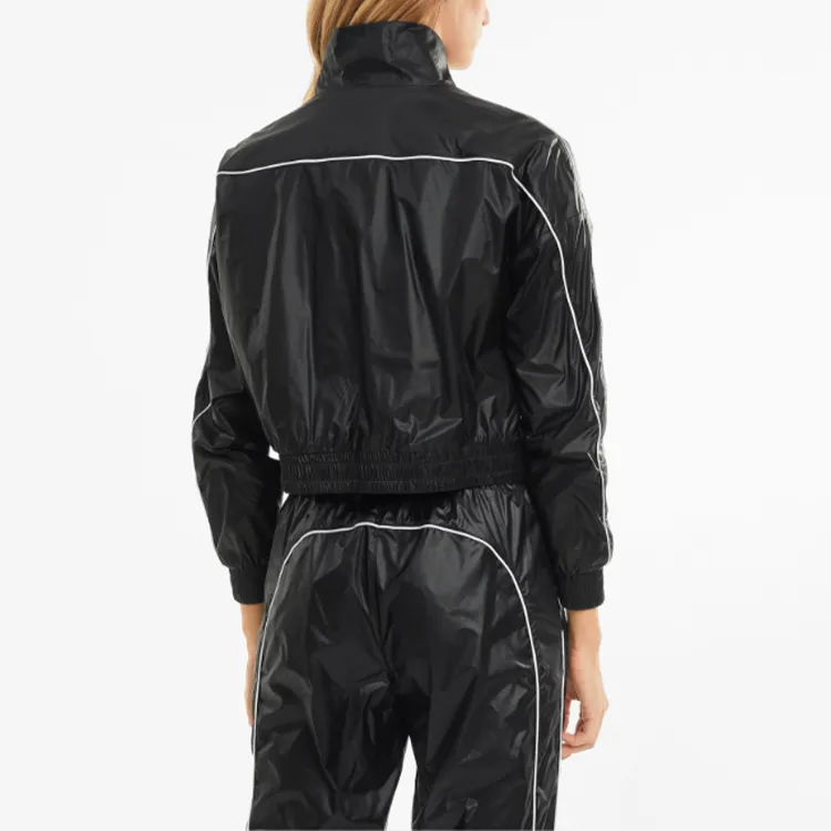 PUMA Cropped Coats Women's Black-4