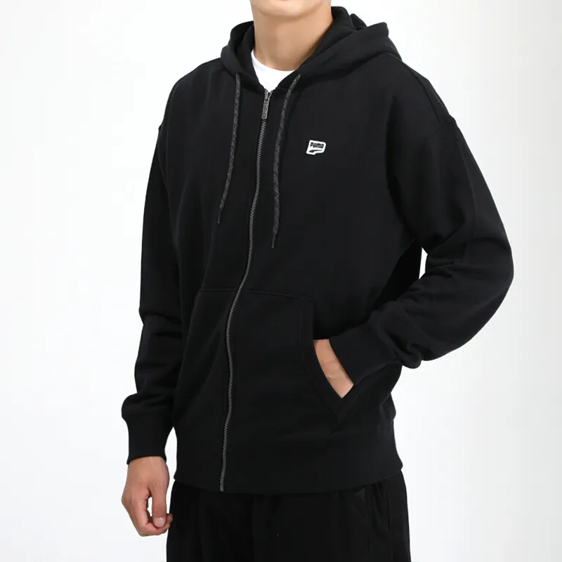 PUMA Jackets Men Black-3