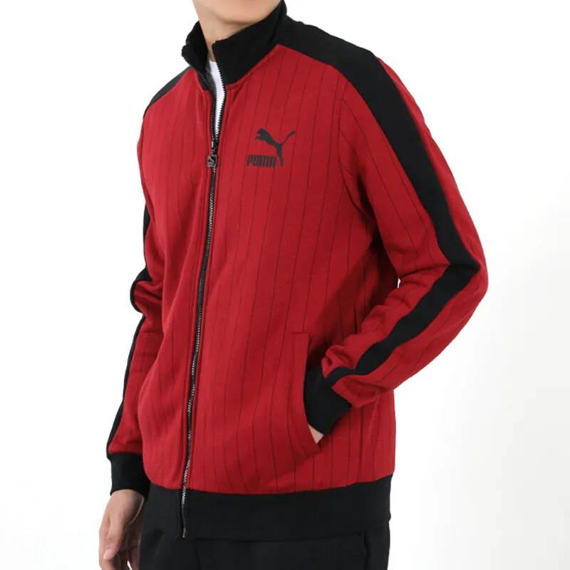 PUMA Jackets Men Deep Red-2