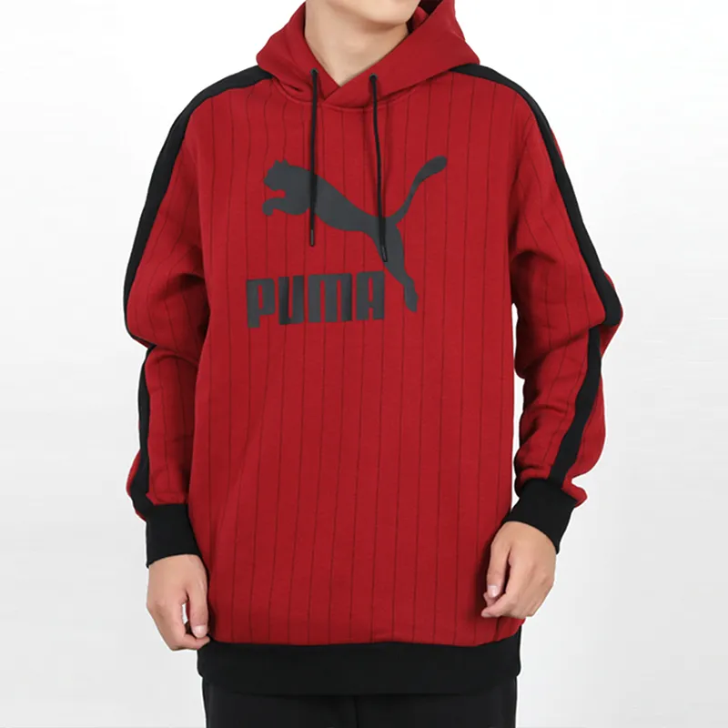 PUMA T7 Sweatshirts Men Red-2