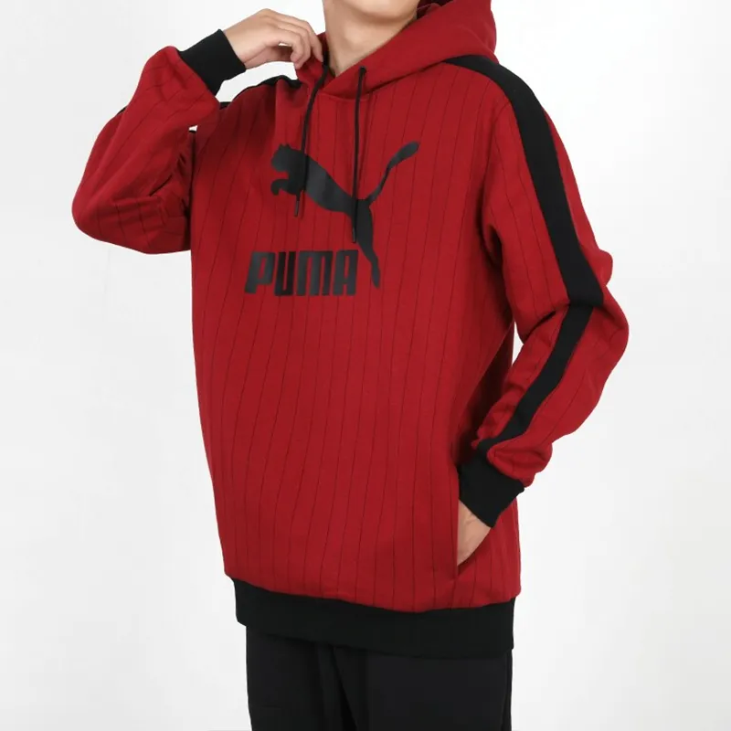 PUMA T7 Sweatshirts Men Red-3