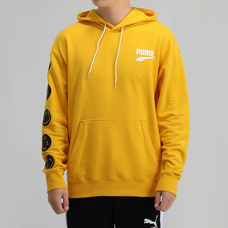PUMA Sweatshirts Men Yellow-2