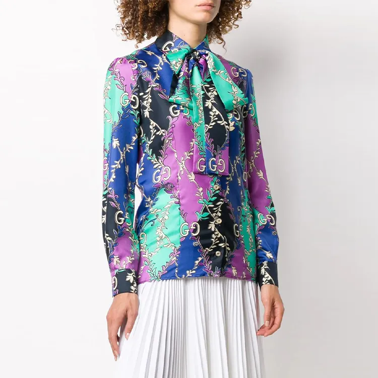 GUCCI FW21 Shirt Women's Multicolor-2