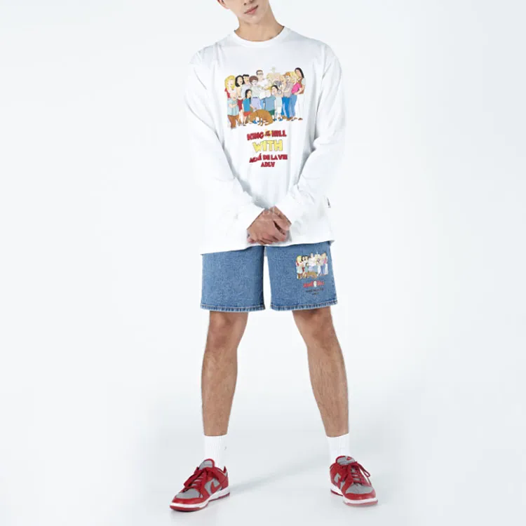 Acme De La Vie/ADLV x King Of The Hill Shorts Unisex Blue-3