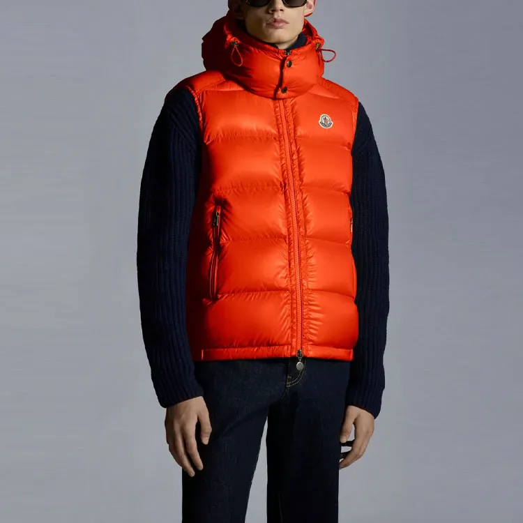 Moncler Vests Men Orange-2
