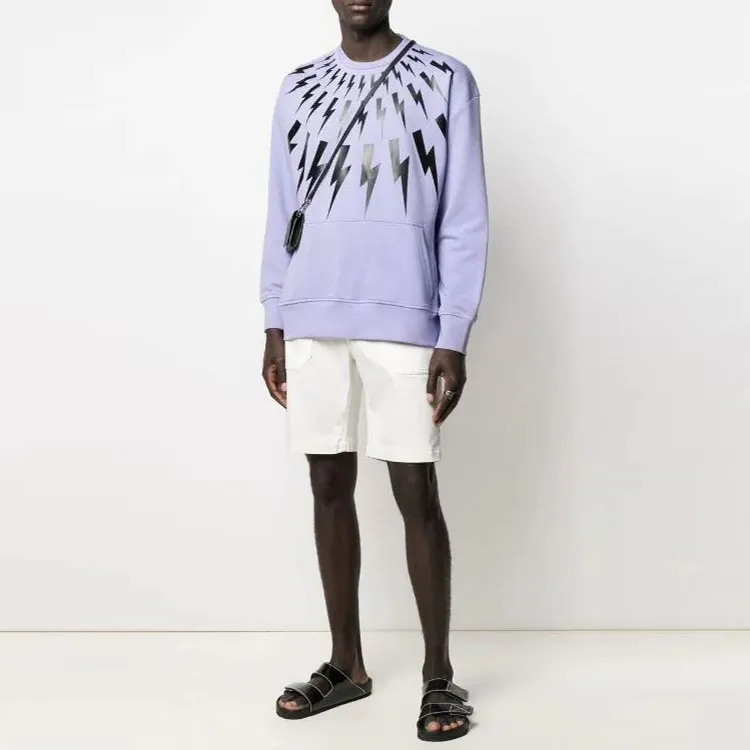 Neil Barrett Denim Shorts Men White-2