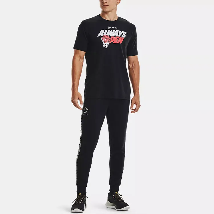 Under Armour Set in Sleeve T Shirt Men's Black-2