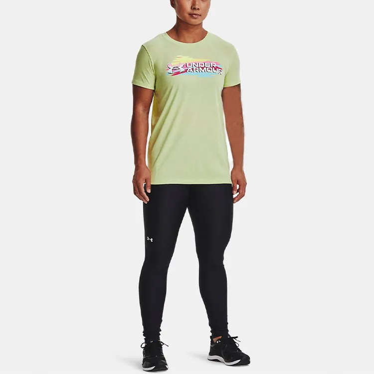 Under Armour T Shirt Women's Green-2