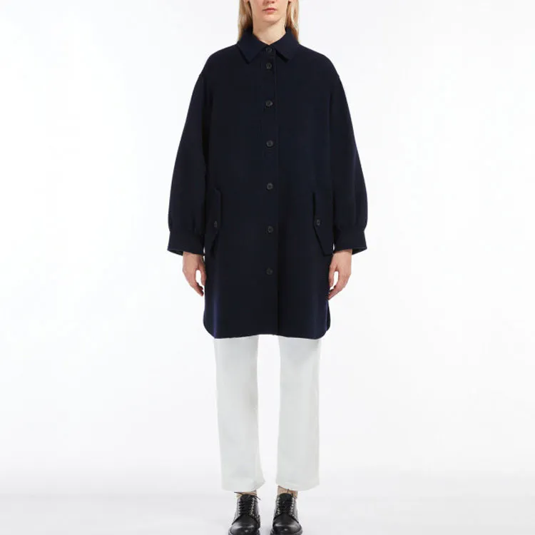 WEEKEND MaxMara Coat Women's Blue-1