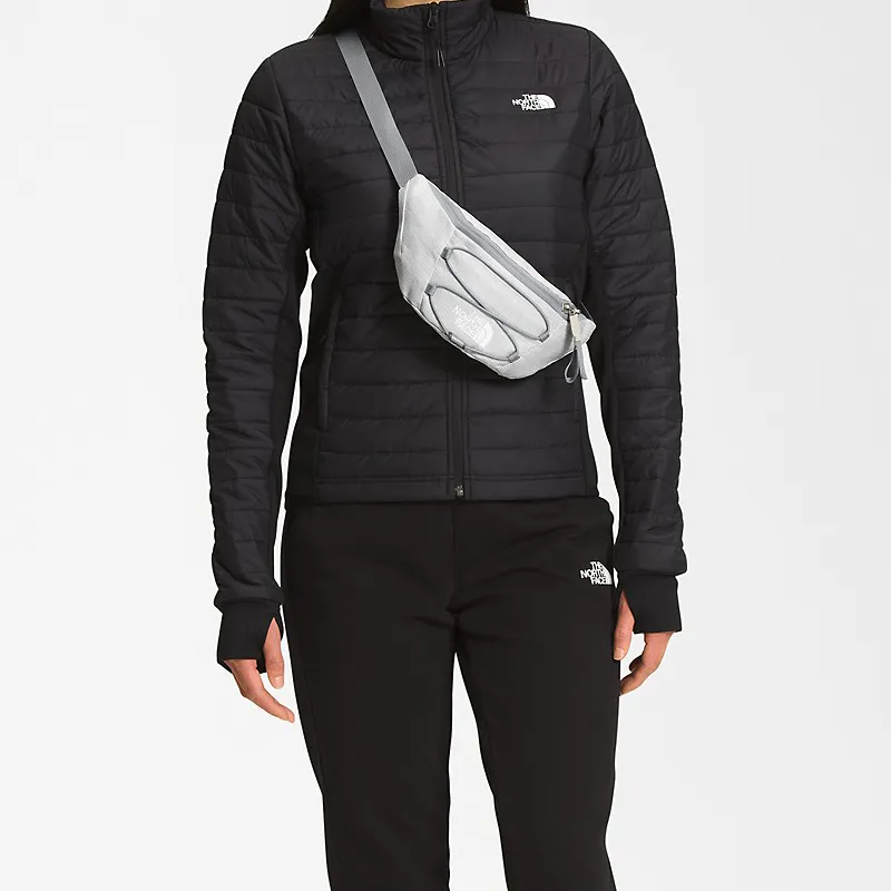 THE NORTH FACE Polyester Sling Bag, One Shoulder, Crossbody, Fanny Pack Regular Unisex Gray-4
