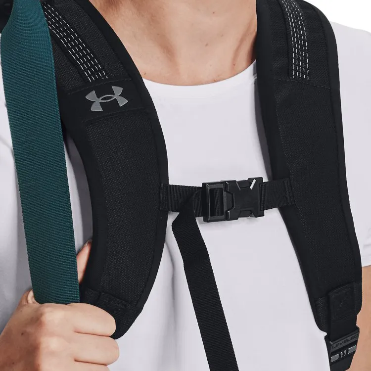 Under Armour Polyester Backpack Regular Unisex Black-3