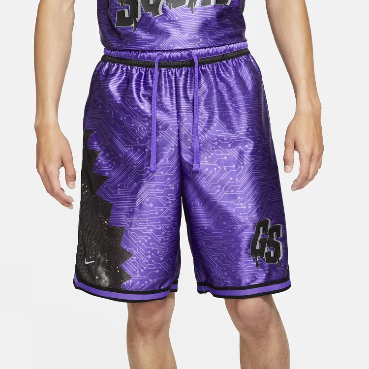 Nike Basketball Shorts Men Purple-5