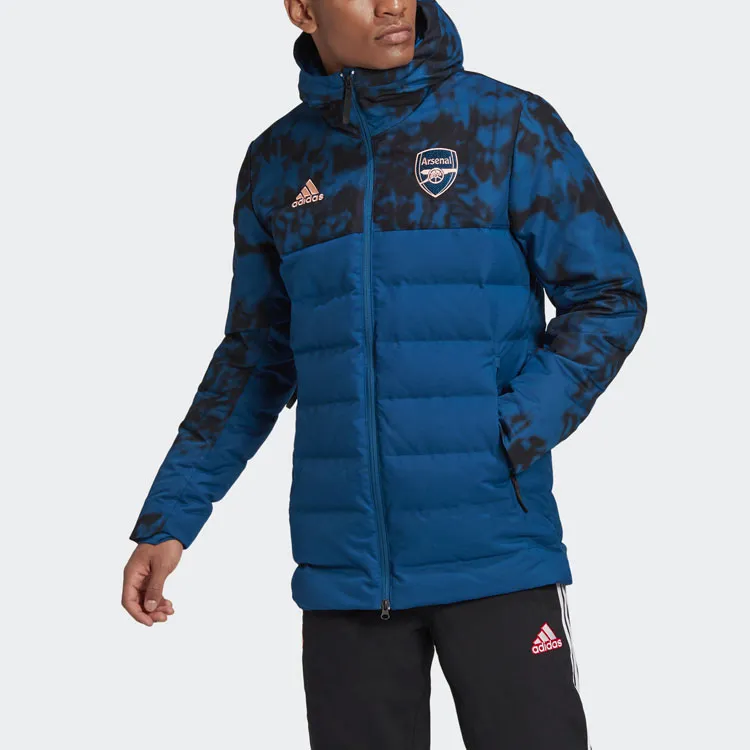 Adidas Arsenal Down Jacket Men's Blue-2