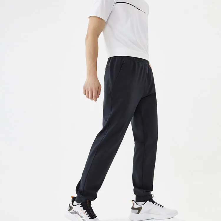 Anta Variety Training Collection Sports Pants Men's Black-3