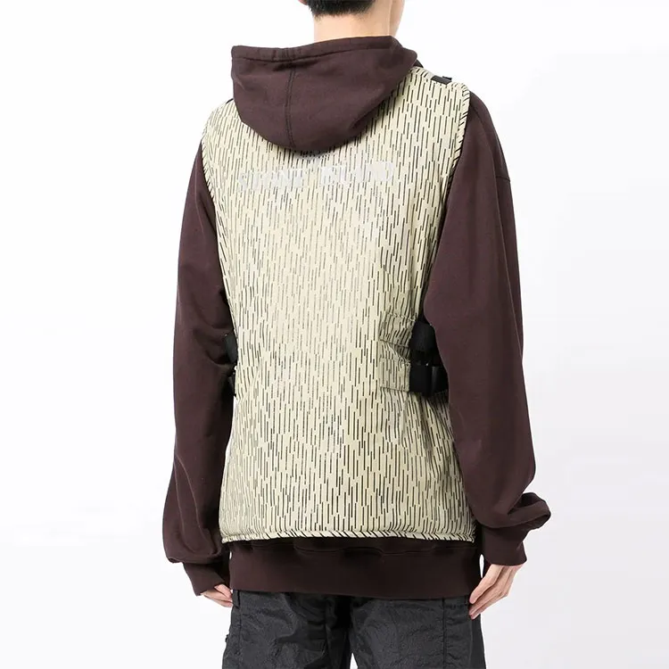 STONE ISLAND FW21 Vest Men's Ecru-3