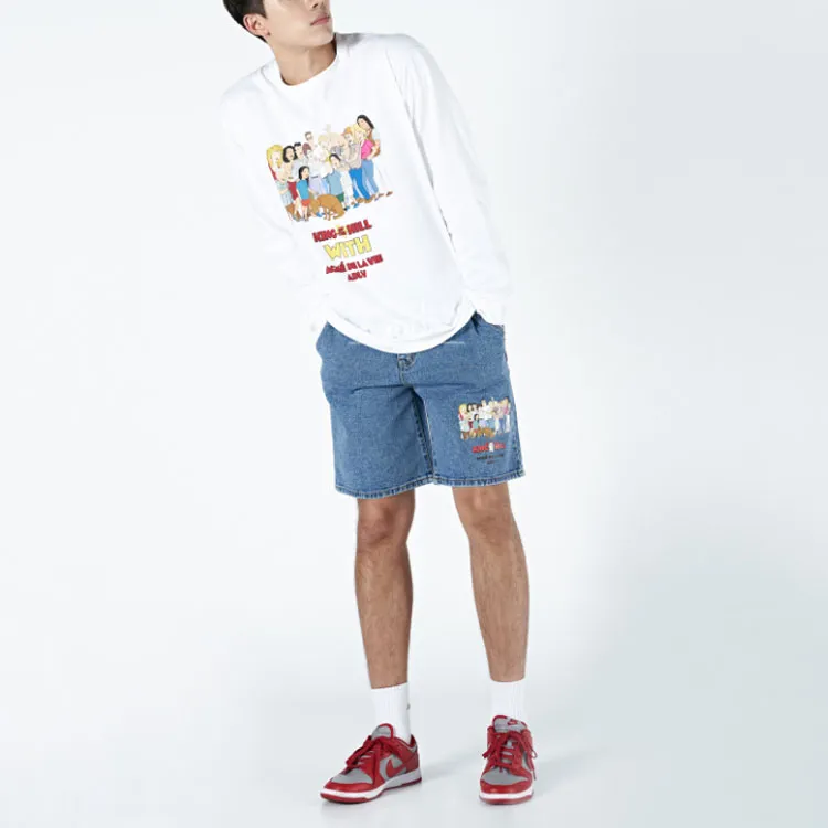 Acme De La Vie/ADLV x King Of The Hill Shorts Unisex Blue-2