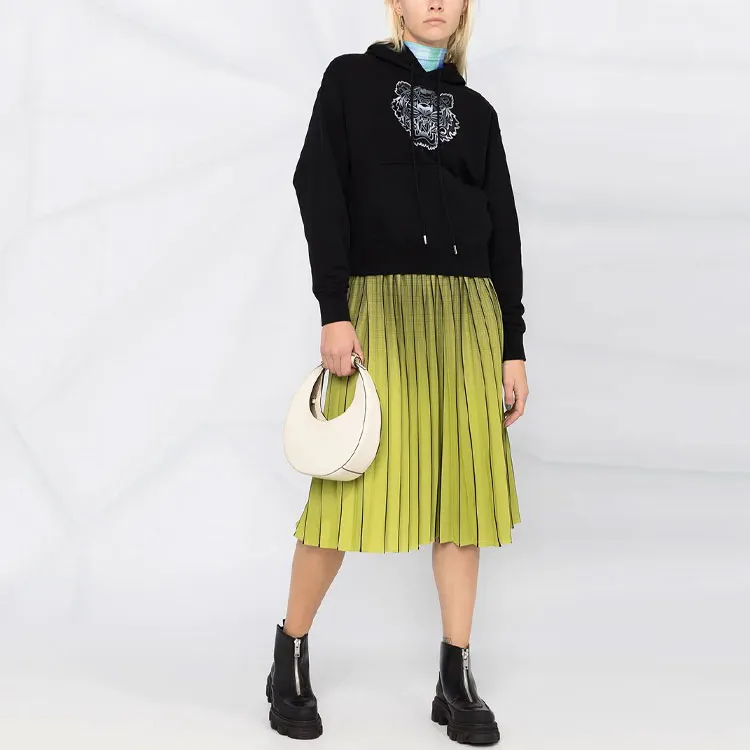 KENZO Classic Tiger Head Sweatshirts Women's Black-3