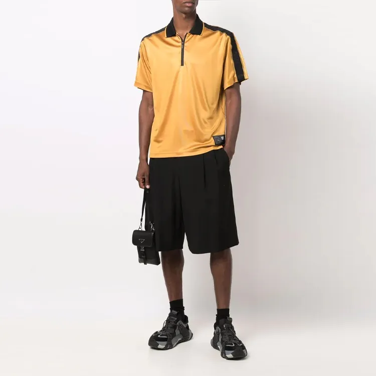 FENDI Polo Shirts Men Yellow-1