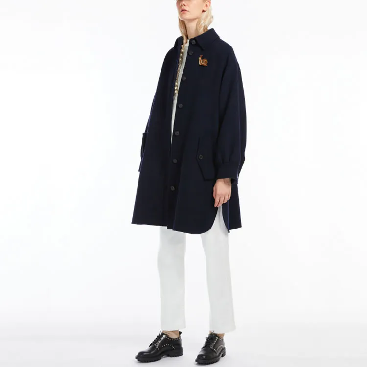 WEEKEND MaxMara Coat Women's Blue-3