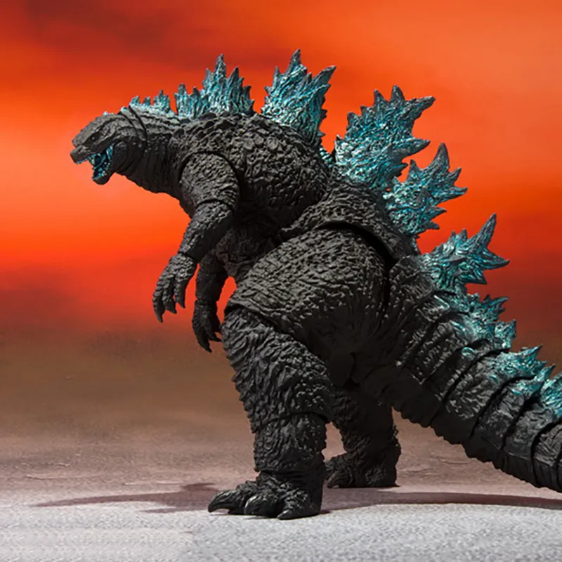 BANDAI Godzilla Bandai S.H.Monsters Universe Godzilla Vs. Kong 2021 16cm Scale Figures-3